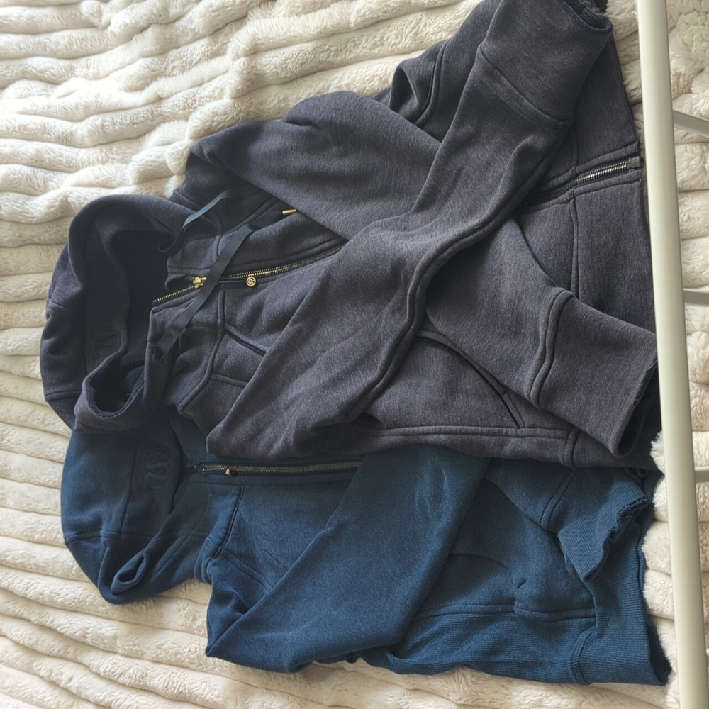 2 Lululemon Scuba Hoodies size 4